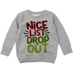 Toddler Crewneck Basic Promo Sweatshirt