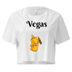 Ladies Festival Cali Crop Top Tee