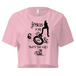 Ladies Festival Cali Crop Top Tee