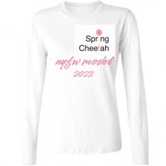 Ladies Relaxed Fit Basic Long Sleeve Tee