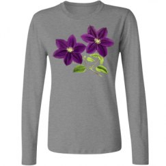 Ladies Relaxed Fit Basic Long Sleeve Tee