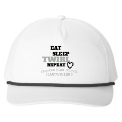 Snapback Five-Panel Rope Hat