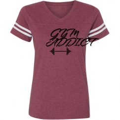 Ladies Relaxed Fit Vintage Sports Tee