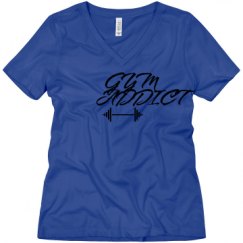 Ladies Relaxed Fit V-Neck Tee