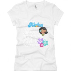 Ladies Slim Fit Basic Promo Jersey Tee