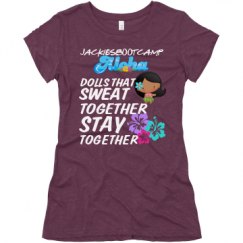 Ladies Slim Fit Super Soft Triblend Tee