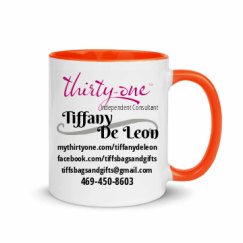 11oz Ceramic Mug with Color Inside