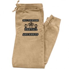 Pigment-Dyed Fleece Pants