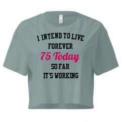 Ladies Festival Cali Crop Top Tee