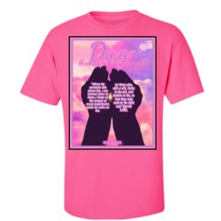 Unisex Ultra Cotton Safety Neon Crewneck Tee