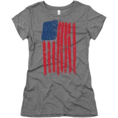 Ladies Slim Fit Super Soft Triblend Tee