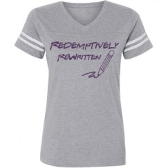 Ladies Relaxed Fit Vintage Sports Tee