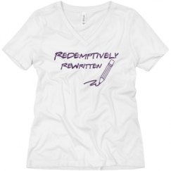 Ladies Relaxed Fit V-Neck Tee