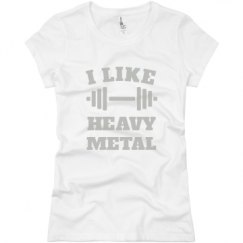 Ladies Slim Fit Basic Promo Jersey Tee