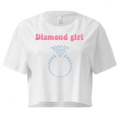 Ladies Festival Cali Crop Top Tee