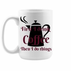 15oz Ceramic Coffee Mug