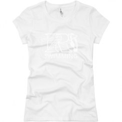 Ladies Slim Fit Basic Promo Jersey Tee