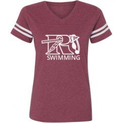 Ladies Relaxed Fit Vintage Sports Tee