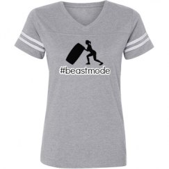 Ladies Relaxed Fit Vintage Sports Tee