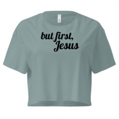 Ladies Festival Cali Crop Top Tee