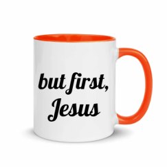 11oz Ceramic Mug with Color Inside