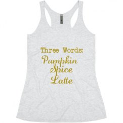 Ladies Slim Fit Super Soft Racerback Triblend Tank