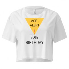 Ladies Festival Cali Crop Top Tee