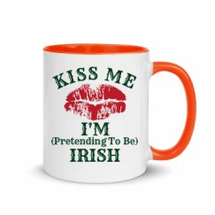 11oz Ceramic Mug with Color Inside