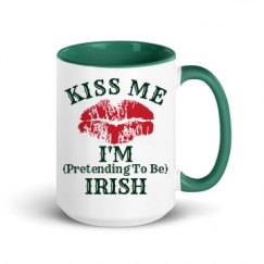 15oz Ceramic Mug with Color Inside