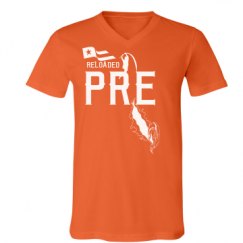 Unisex V-Neck Jersey Tee