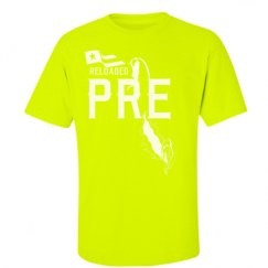 Unisex Ultra Cotton Safety Neon Crewneck Tee