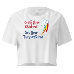 Ladies Festival Cali Crop Top Tee