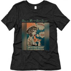 Ladies Relaxed Fit Super Soft Triblend Tee