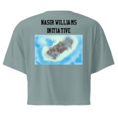 Ladies Festival Cali Crop Top Tee