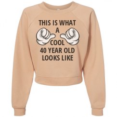 Women's Raglan Pullover Fleece