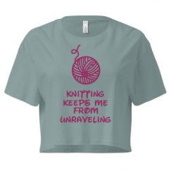 Ladies Festival Cali Crop Top Tee