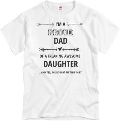 Proud Dad T-Shirt
