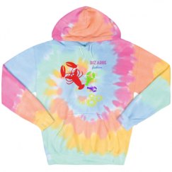Unisex Tie-Dye Fleece Hoodie