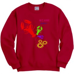 Unisex Film and Foil Crewneck Sweatshirt