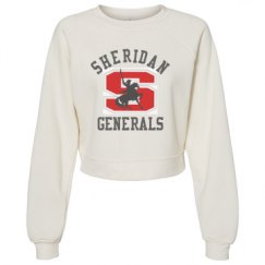 Women's Raglan Pullover Fleece