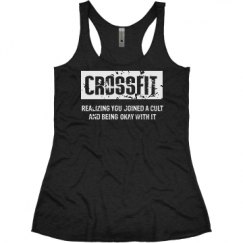 Ladies Slim Fit Super Soft Racerback Triblend Tank