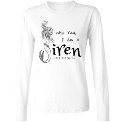 Ladies Relaxed Fit Basic Long Sleeve Tee