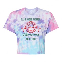Women's Tie Dye Crop Top Tee