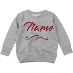 Toddler Crewneck Basic Promo Sweatshirt