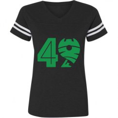 Ladies Relaxed Fit Vintage Sports Tee