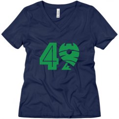 Ladies Relaxed Fit V-Neck Tee