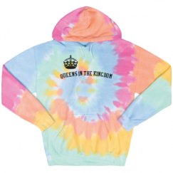 Unisex Tie-Dye Fleece Hoodie