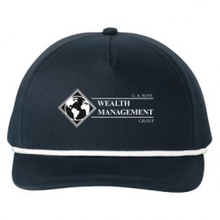 Snapback Five-Panel Rope Hat