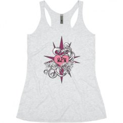 Ladies Slim Fit Super Soft Racerback Triblend Tank