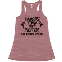 Ladies Flowy Racerback Tank